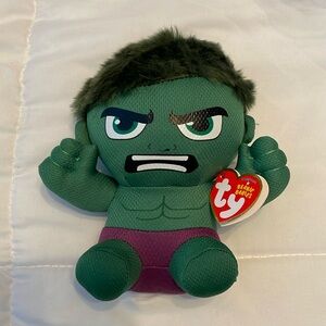 NWT 2022 Hulk- The Beanie Babies Collection x Marvel